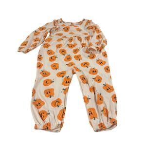 Old Navy 18-24M Pumpkin Bodysuit 100% Cotton